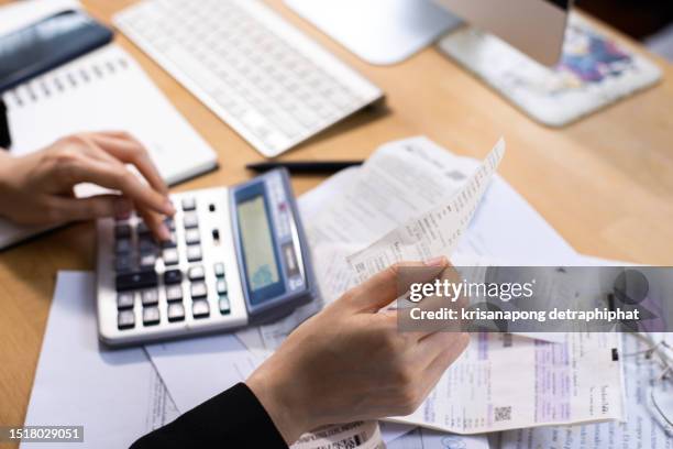 accounting,calculate expenses,receipt, invoice - order pad stock pictures, royalty-free photos & images