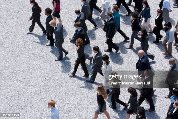 business people walking - business professional on the move stock pictures, royalty-free photos & images