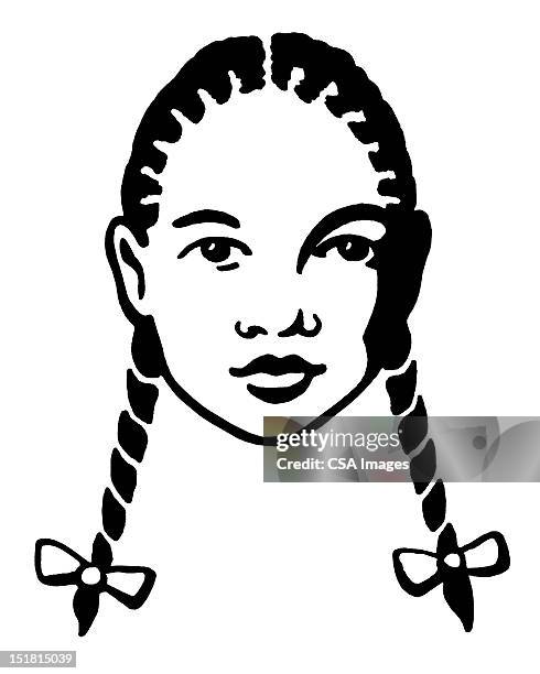 ilustraciones, imágenes clip art, dibujos animados e iconos de stock de little african american girl - one girl only