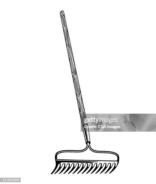 Metal Rake Drawing 1,140 Rake Illustration High Res Illustrations - Getty Images