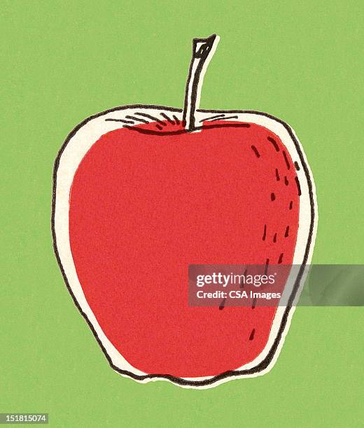 apple - apple illustration stock-grafiken, -clipart, -cartoons und -symbole