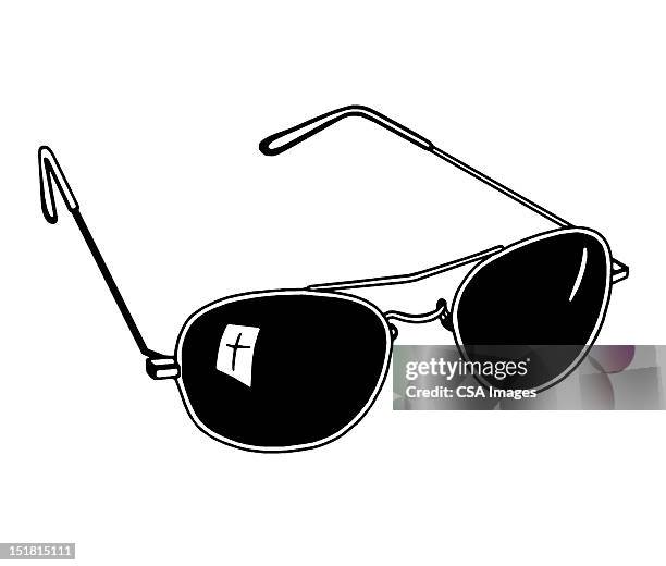 sunglasses - sun glasses stock illustrations