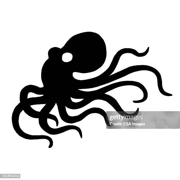 octopus - tentacle stock illustrations