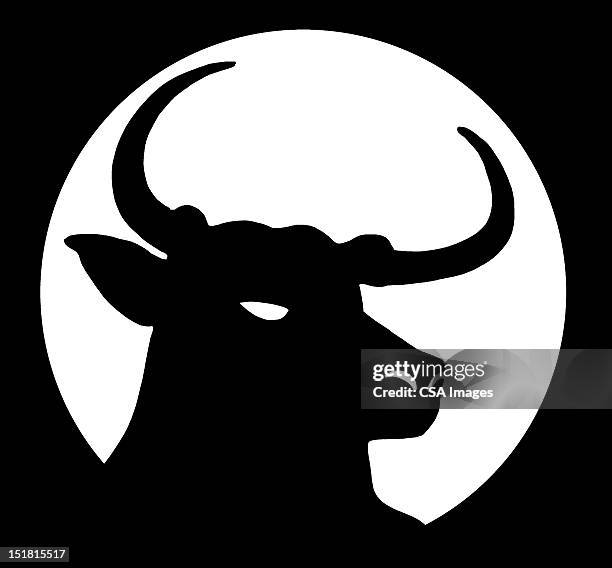bull - taurus stock illustrations