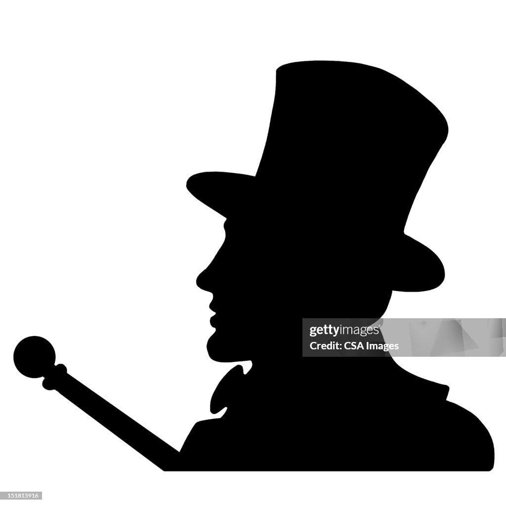 Man wearing Top Hat