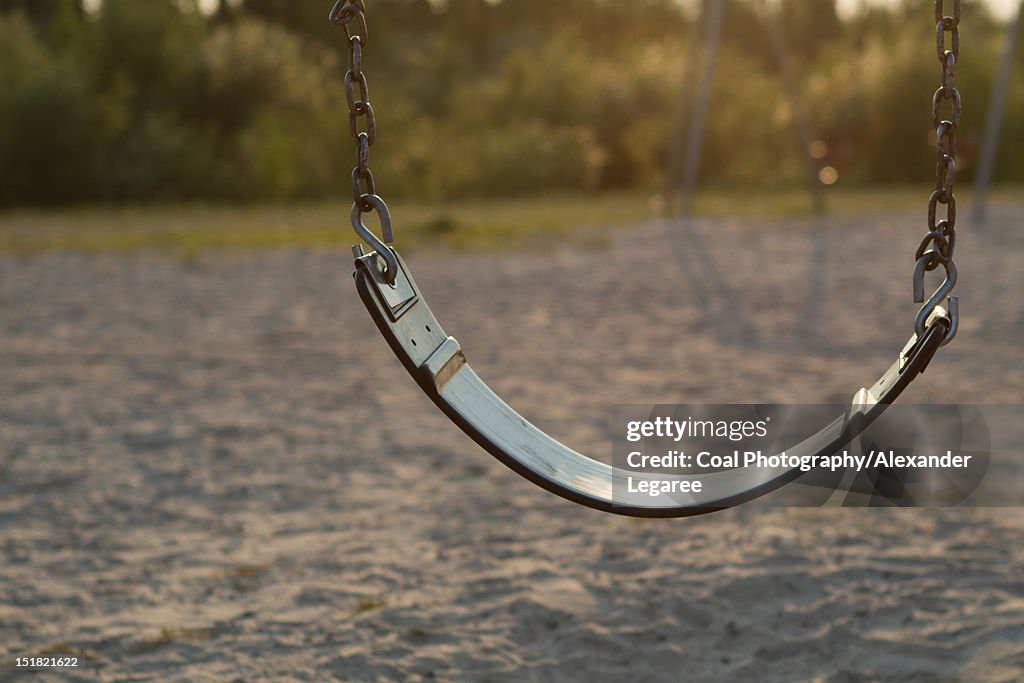 Empty swing