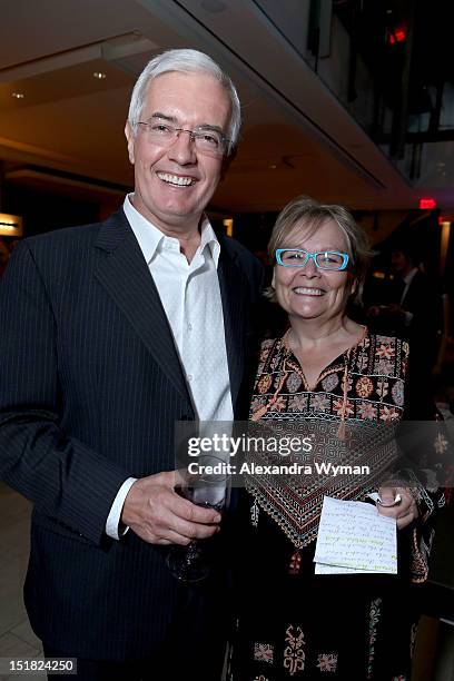 Canada Board members Mike Green and Jacquie Green attend the FINCA Canada Fundraiser At TIFF 2012 during the Toronto International Film Festival on...