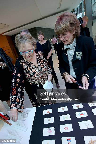 Canada Board member Jacquie Green and guest at the FINCA Canada Fundraiser At TIFF 2012 during the Toronto International Film Festival on September...