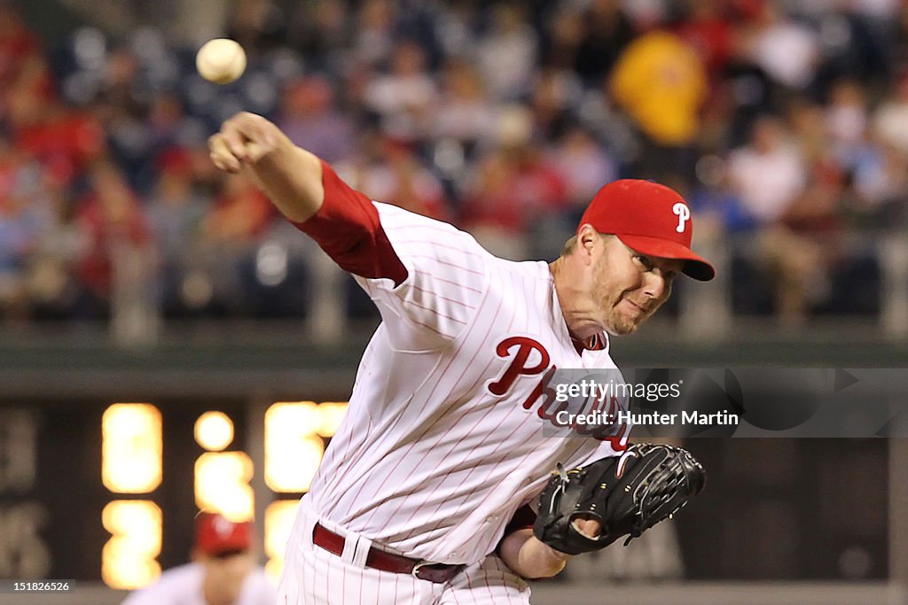 Miami Marlins v Philadelphia Phillies