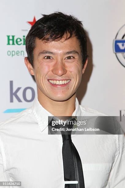 Canadian Figure Skater Patrick Chan attends the "Passion" After Party during the 2012 Toronto International Film Festival at 1812 on September 11,...