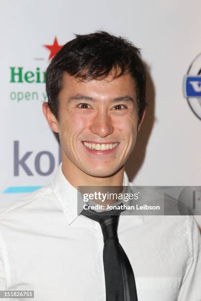Canadian Figure Skater Patrick Chan attends the "Passion" After Party during the 2012 Toronto International Film Festival at 1812 on September 11,...