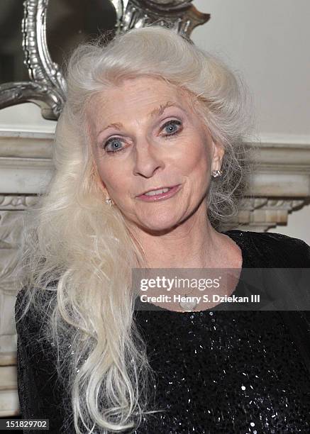 Singer Judy Collins poses for photos at the Cafe Carlyle on September 11, 2012 in New York City.