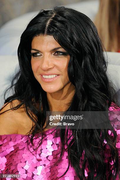 Bald Canary Sings" Episode 419 -- Pictured: Teresa Giudice --