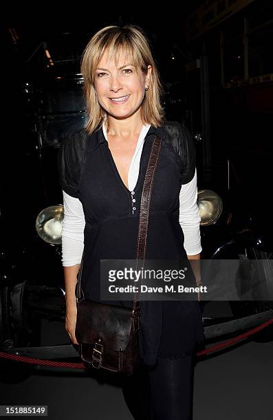 Guest performer Penny Smith attends an after party celebrating the Mamma Mia! Gala Performance in support of BBC Children In Need at the London...