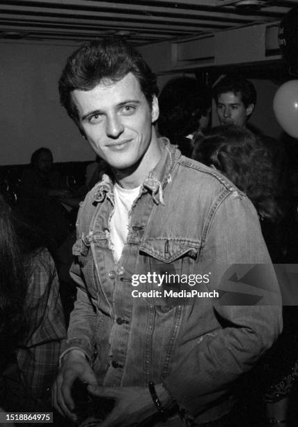 Aiden Quinn at the opening night party for How I Got That Story in Hollywood, California on March 12, 1983