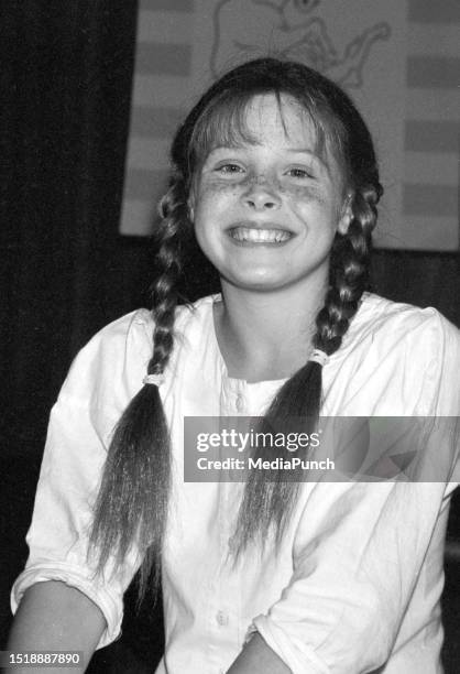 Tami Erin at an event promoting her as the new Pippi Longstocking after winning a world-wide audition beating over 8,000 contestants for the new role...