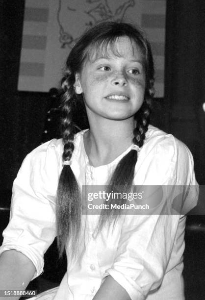 Tami Erin at an event promoting her as the new Pippi Longstocking after winning a world-wide audition beating over 8,000 contestants for the new role...