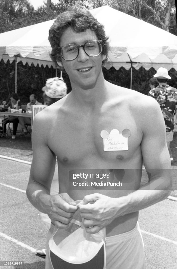 Ken Michelman at a Special Olympics event at UCLA June 1979. News Photo