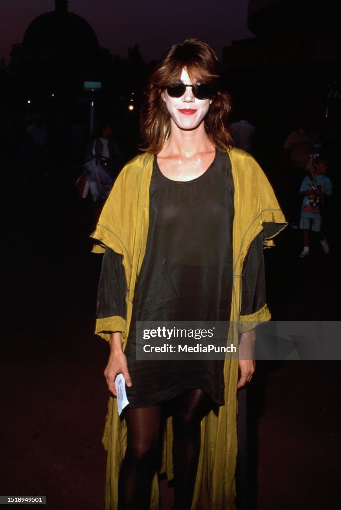 Carrie Hamilton at The Who Concert Performance on August 24, 1989 at