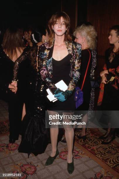 Carrie Hamilton at the 34th annual Thalians Ball at the Century Plaza Hotel, Century City, California, October 28, 1989