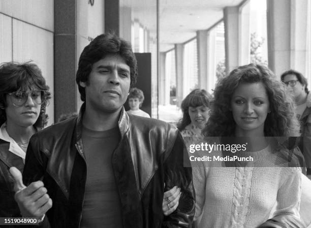 Erik Estrada and Barbara Horan 1982