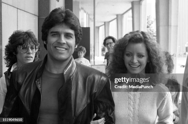 Erik Estrada and Barbara Horan 1982