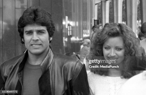 Erik Estrada and Barbara Horan 1982