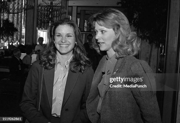 Stephanie ZImbalist and Shelley Long June 24, 1982