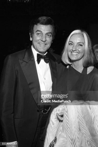 Mike Connors and wife Marylou Connors Circa 1980's