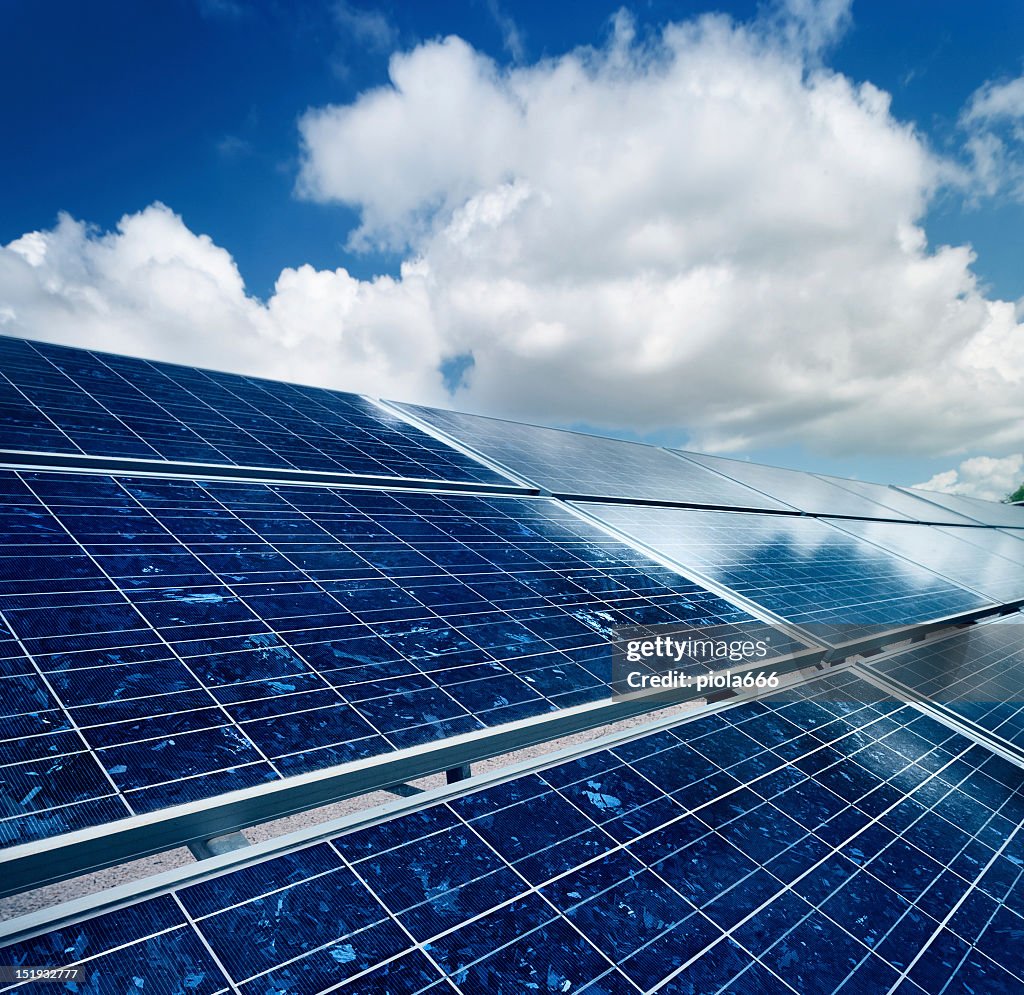 Photovoltaic Panel Array Renewable Energy