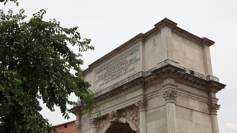 Roman Arch Inscription Arch Of Titus Inscription