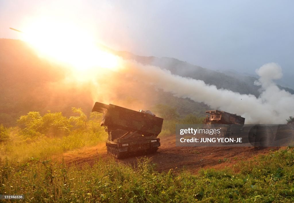 TOPSHOT-SKOREA-US-NKOREA-MILITARY-DRILL