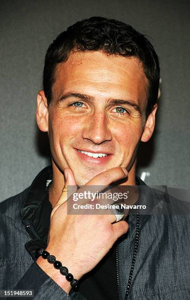 Olympian and professional simmer Ryan Lochte attends 2012 Us Weekly's 25 Most Stylish New Yorkers at STK Midtown on September 12, 2012 in New York...
