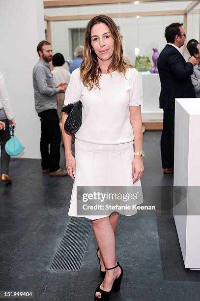 Karyn Lovegrove attend LACMA Presents Ken Price Sculpture: A Retrospective at BP Grand Entrance at LACMA on September 12, 2012 in Los Angeles,...