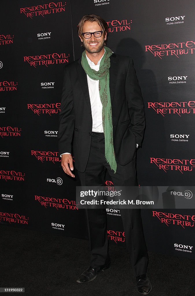 Premiere Of Screen Gems' "Resident Evil: Retribution" - Arrivals