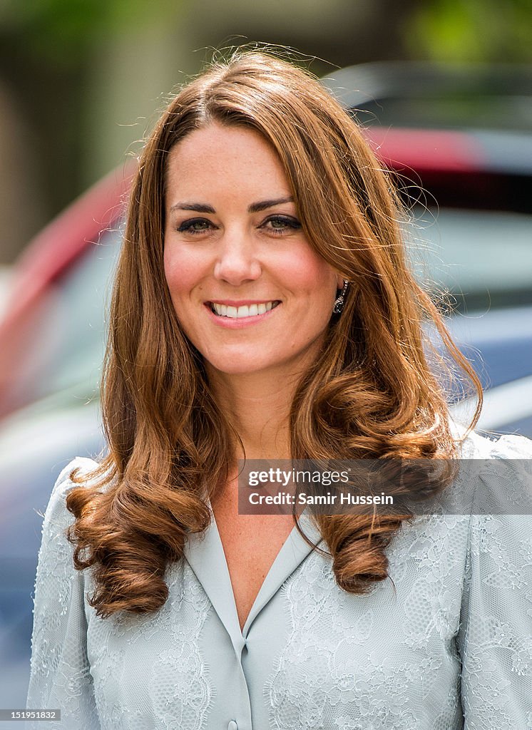 The Duke And Duchess Of Cambridge Diamond Jubilee Tour - Day 3