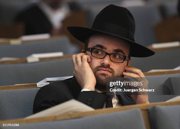 German Rabbi 45 First Rabbis Ordained In Cologne Since The Holocaust Stock Photos ...