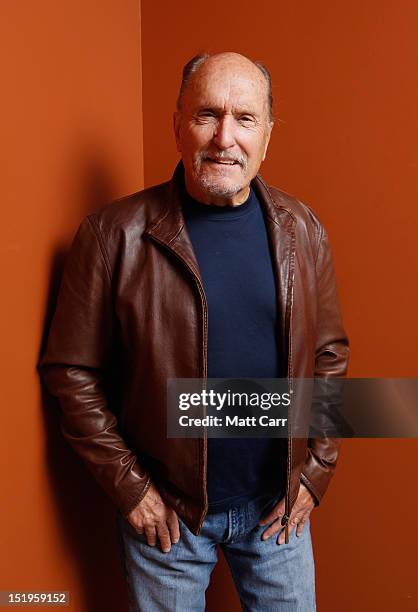 Actor Robert Duvall of "Jayne Mansfield's Car" poses at the Guess Portrait Studio during 2012 Toronto International Film Festival on September 13,...