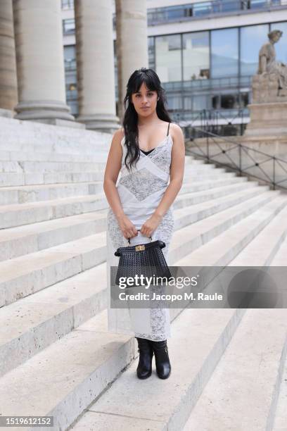 Camila Cabello attends the Fendi Couture Fall/Winter 2023/2024 show at Palais Brogniart on July 06, 2023 in Paris, France.