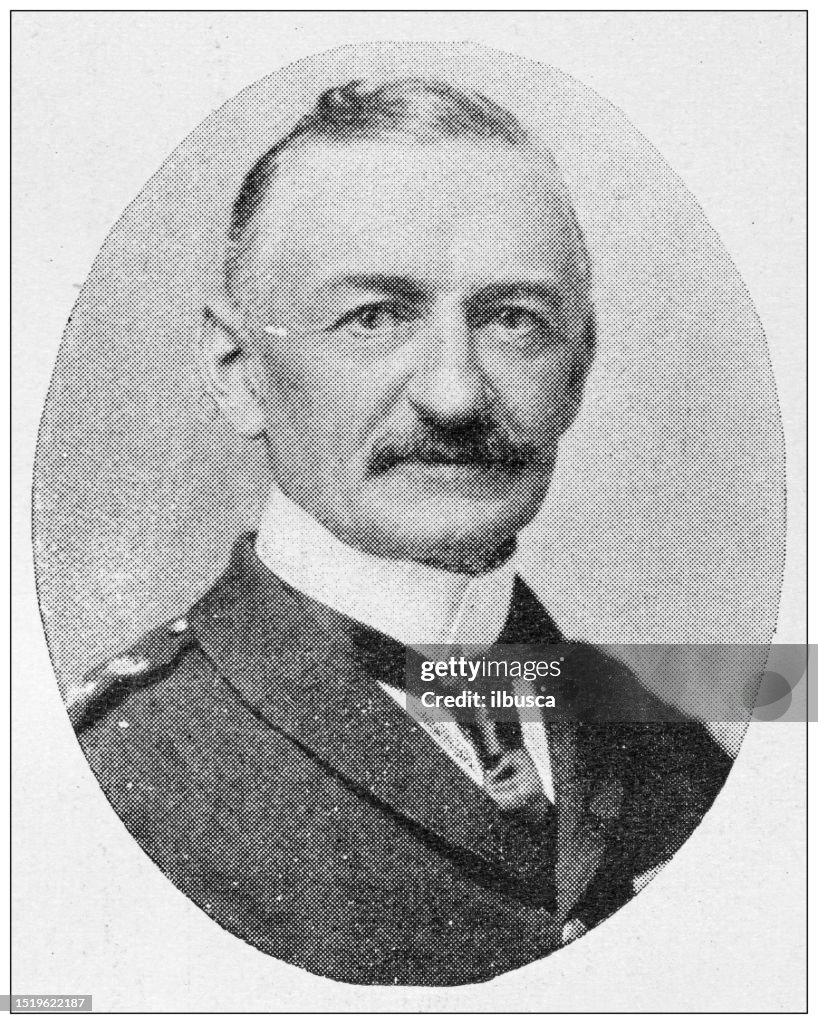 Colonel Jason Rhodes Antique Image From British Magazine Colonel Rhodes High-Res Vector ...