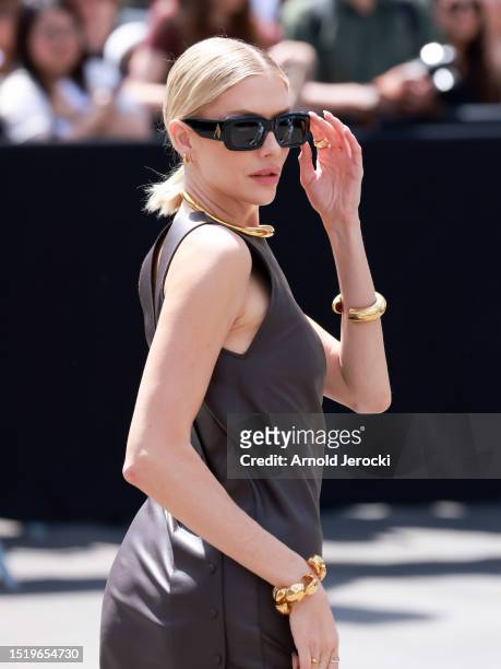Elena Perminova attends the Fendi Haute Couture Fall/Winter 2023/2024 show as part of Paris Fashion Week on July 06, 2023 in Paris, France.