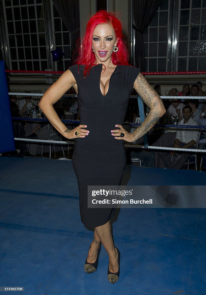 Jodie Marsh Hosts Queen Of The Ring 2012