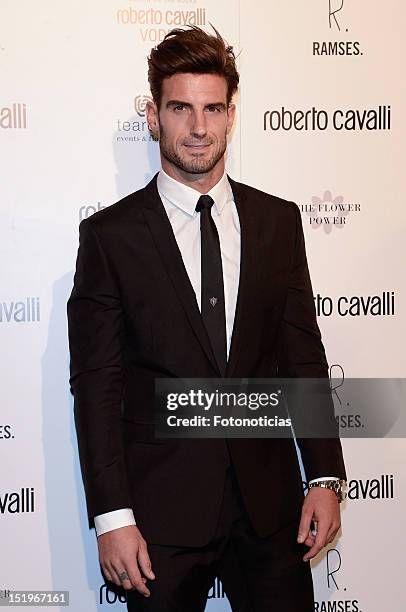 Aitor Ocio attends the opening of 'Roberto Cavalli' boutique on September 13, 2012 in Madrid, Spain.