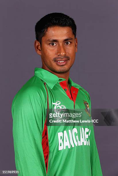 Mohammad Ashraful of Bangladesh pictured during a Bangladesh Portrait session ahead of the ICC T20 world Cup at the Taj Samudra Hote on September 14,...