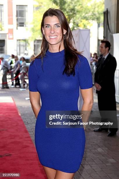 Producer Lilly Hartley attends the " Sons Of The Clouds: The Last Colony" premiere during the 2012 Toronto International Film Festival at t he...