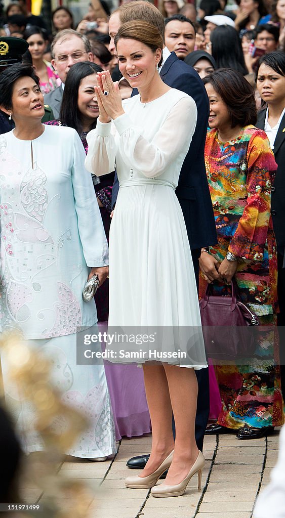 The Duke And Duchess Of Cambridge Diamond Jubilee Tour - Day 4