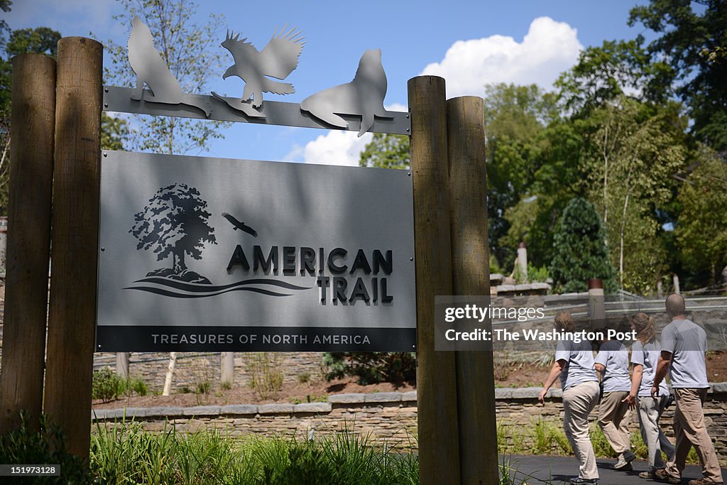 The Smithsonian National Zoological Park opens the New American Trail Exhibit