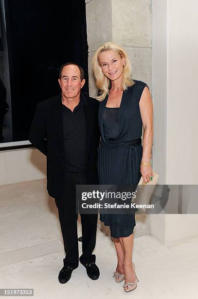 Geoffrey Palmer and Anne Palmer attend Eva Chow And Elvis Mitchell Host Special Reception For LACMA's Upcoming Art + Film Gala, Presented By Gucci at...