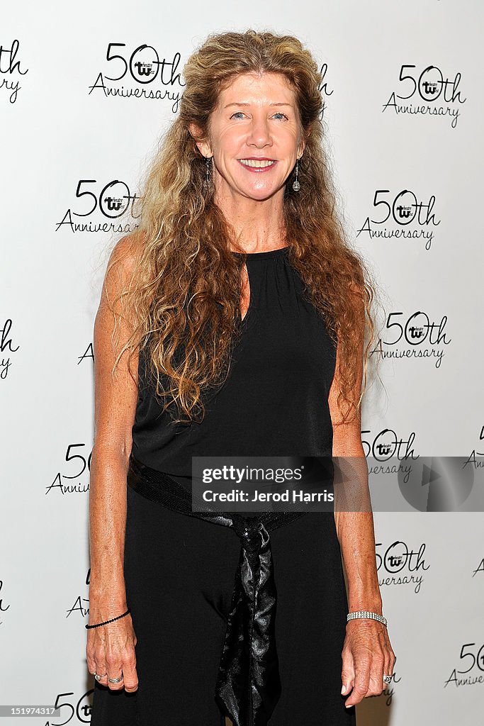 Lucinda Bridges arrives at Theatre West 50th Anniversary Gala at