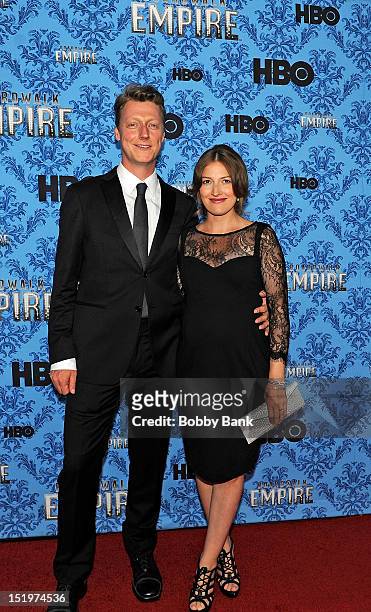 Dougie Payne and Kelly Macdonald attends HBO's "Boardwalk Empire" Season 3 New York Premiere at Ziegfeld Theater on September 5, 2012 in New York...